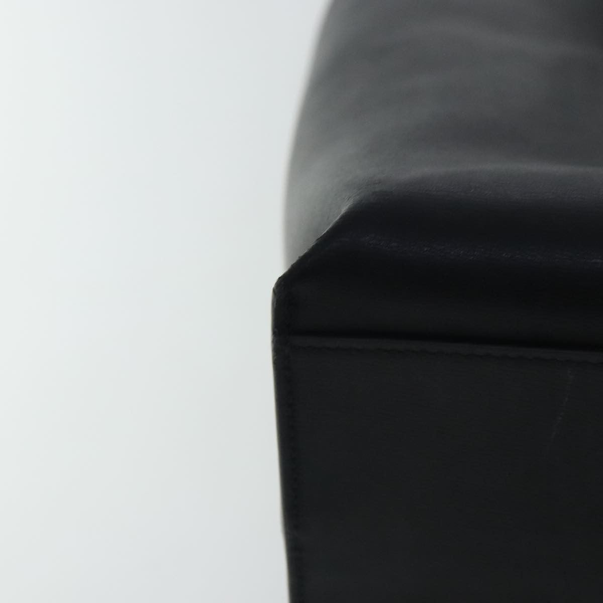 Saint Laurent Shopper Tote Leather, BLACK, LEATHER, Tote bag