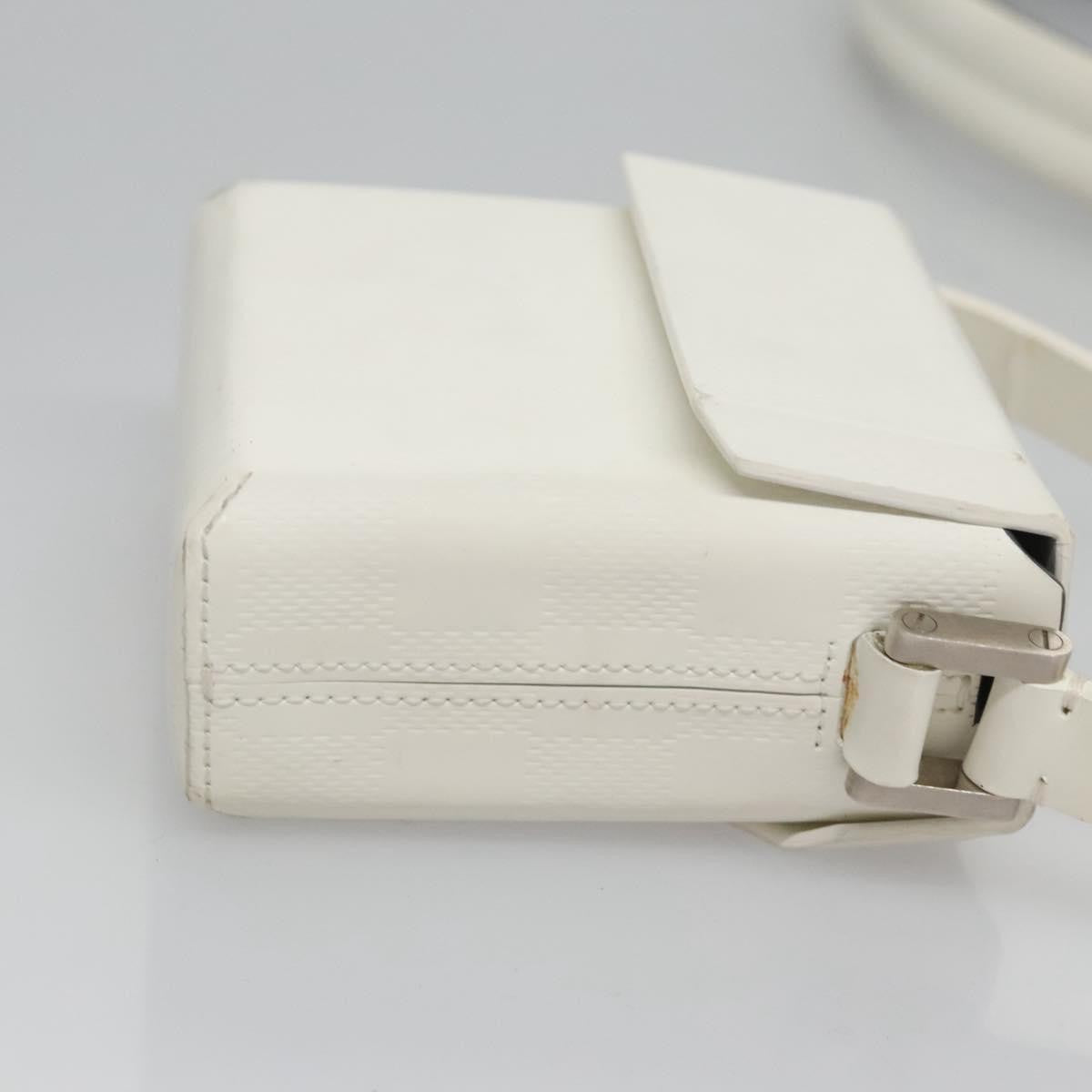Louis Vuitton Grasset Marty Damier Canvas, WHITE, CANVAS, Clutche & pouche