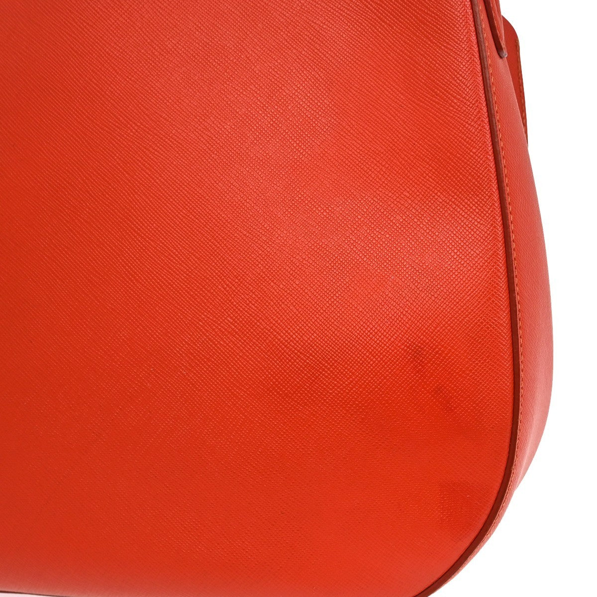 Prada Lux Zip Hobo Saffiano Leather, RED, LEATHER, Shoulder bag