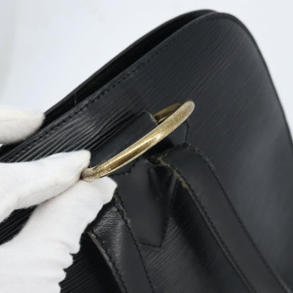 Louis Vuitton Gobelins Backpack Epi Leather, BLACK, LEATHER, Backpack
