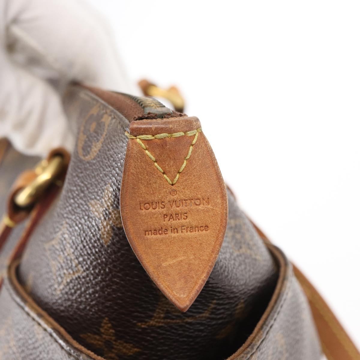 Louis Vuitton Porte-Documents Jour NM Bag Macassar Monogram Canvas, BROWN, CANVAS, Shoulder bag