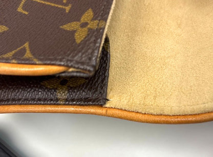 Louis Vuitton Florentine Waist Bag Monogram Canvas, BROWN, CANVAS, Shoulder bag