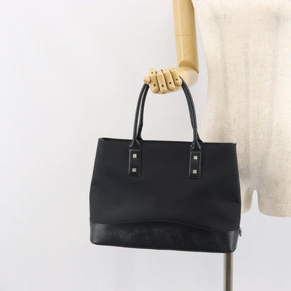 Salvatore Ferragamo Vintage Tote bag Canvas, BLACK, CANVAS, Tote bag