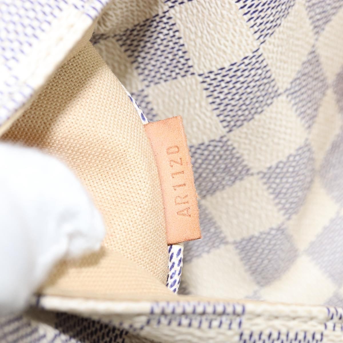 Louis Vuitton Totally Handbag Damier azur, BLUE, CANVAS, Tote bag