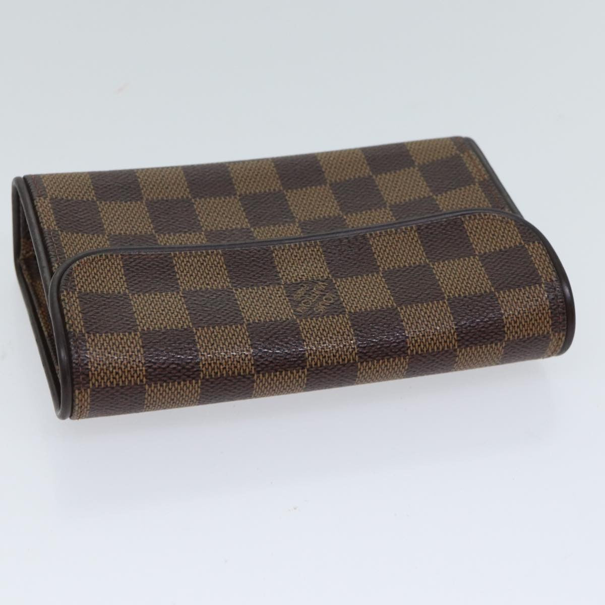 Louis Vuitton Florentine Waist Bag Damier Canvas, Brown, Canvas, Clutch