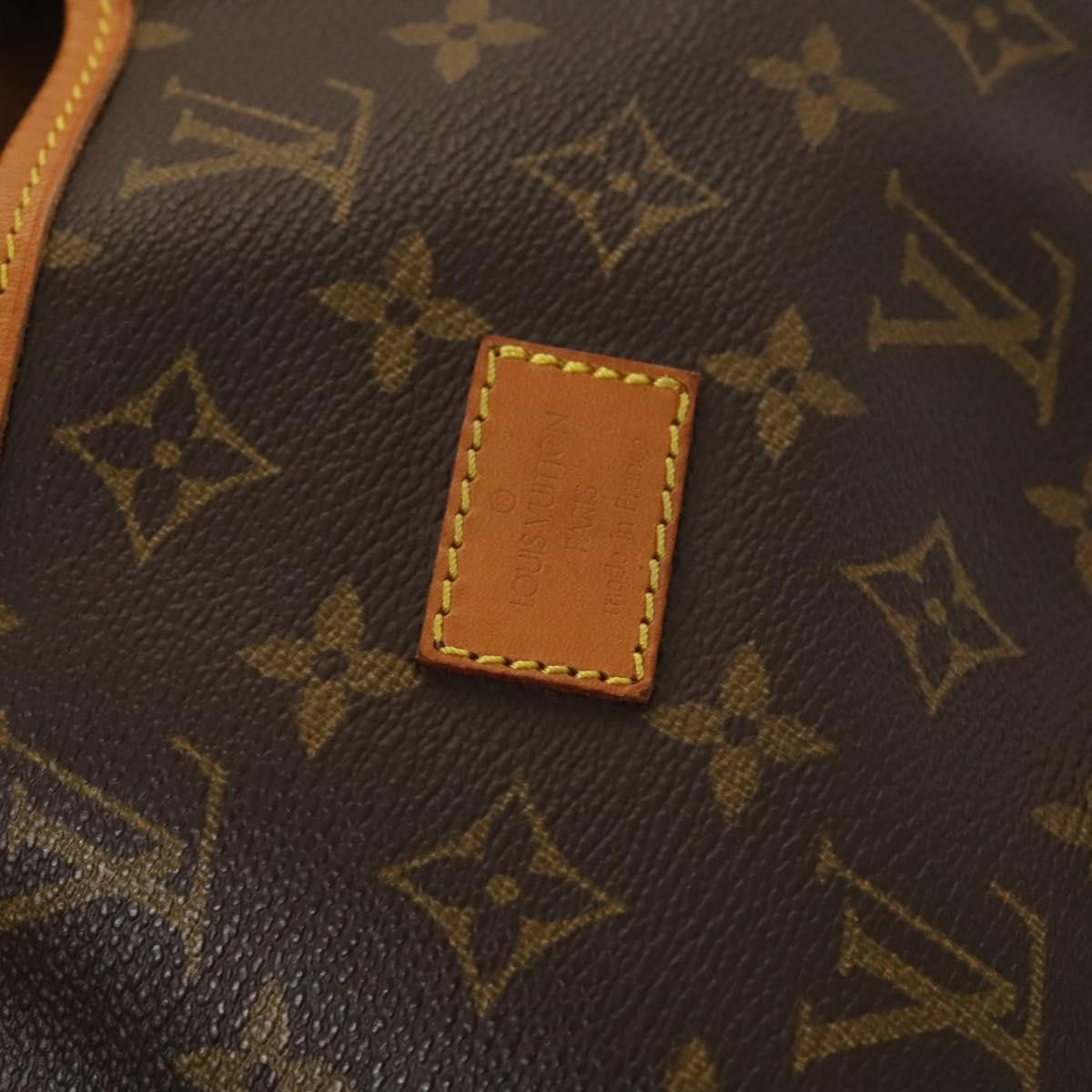 Louis Vuitton Saumur Handbag Monogram Canvas, BROWN, CANVAS, Shoulder bag