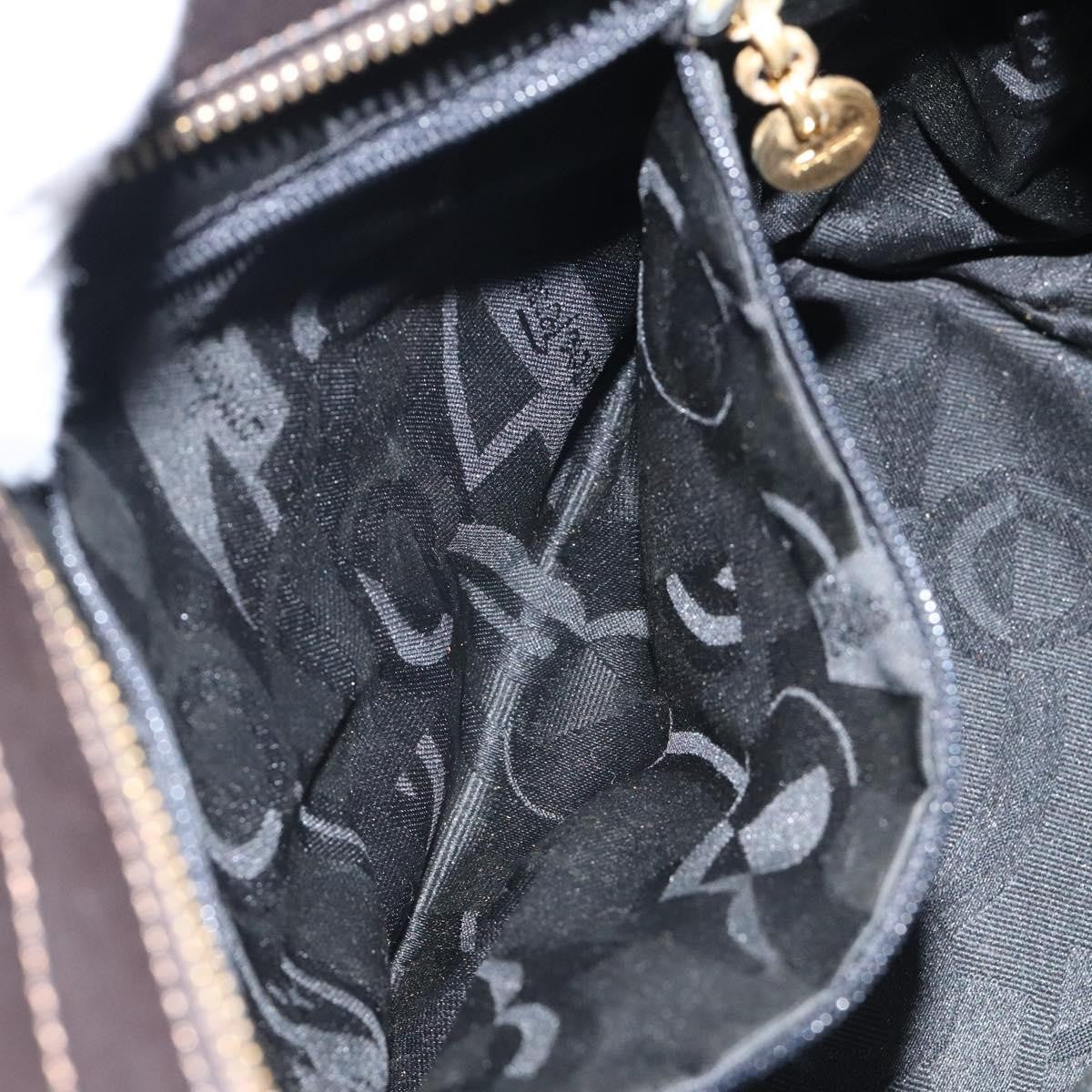 Salvatore Ferragamo Vala Handbag Canvas, BROWN, CANVAS, Handbag