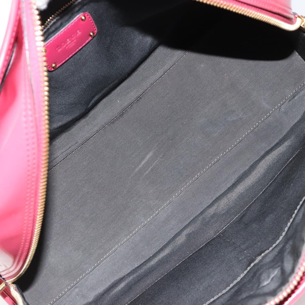 Loewe Amazona Bag Patent, Pink, Patent Leather, Handbag
