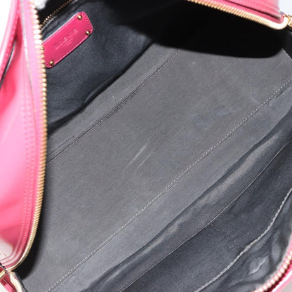 Loewe Amazona Bag Patent, Pink, Patent Leather, Handbag