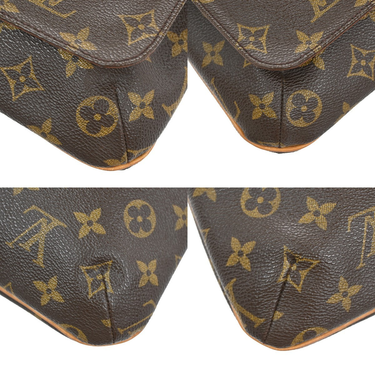 Louis Vuitton Musette Salsa Handbag Monogram Canvas, BROWN, CANVAS, Shoulder bag