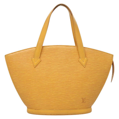 Louis Vuitton Saint Jacques Handbag Epi Leather, YELLOW, LEATHER, Handbag