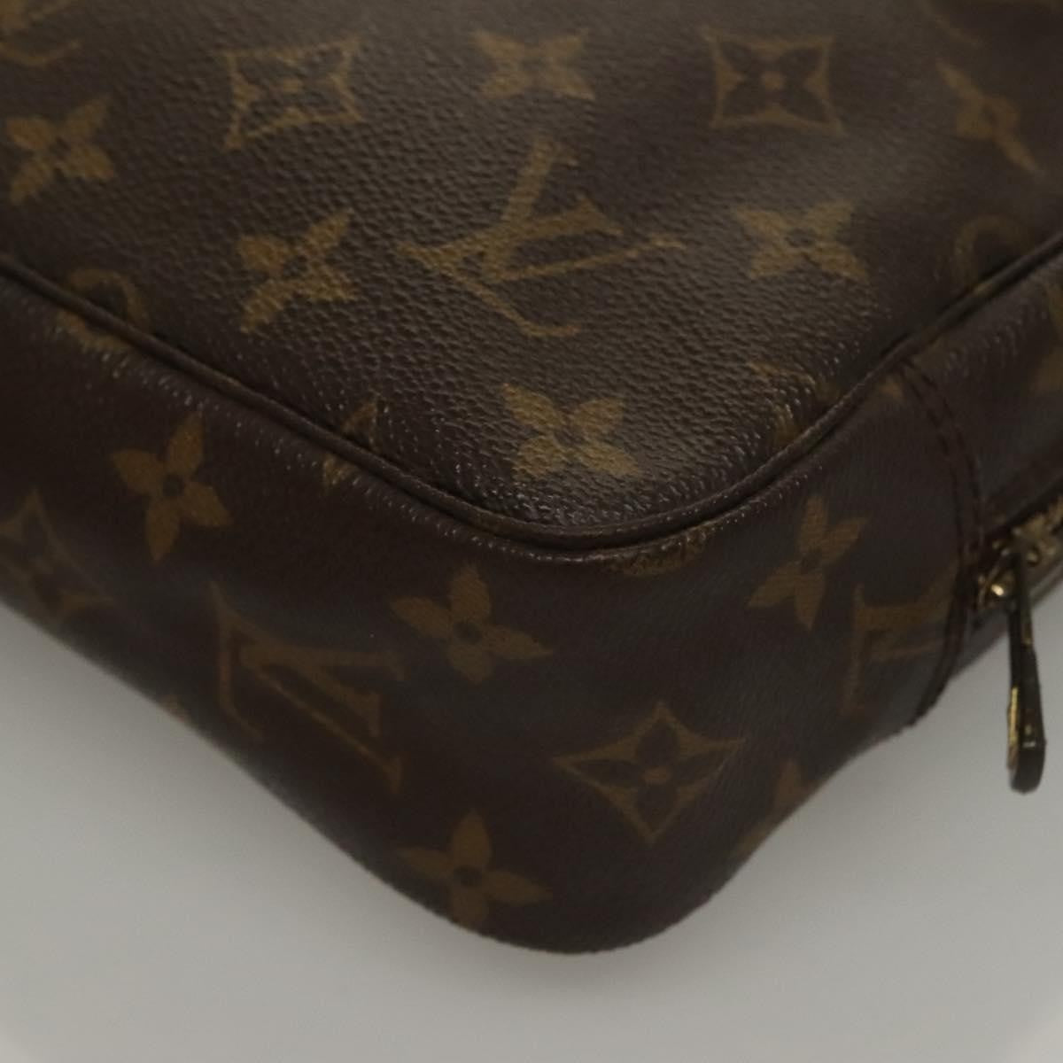 Louis Vuitton Trousse Toilette Monogram Canvas, BROWN, CANVAS, Clutche & pouche
