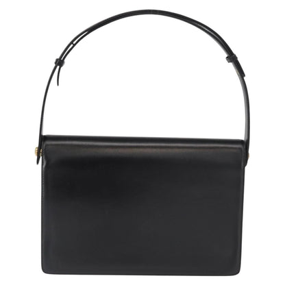 Gucci Vintage Shoulder Bag Leather, BLACK, LEATHER, Shoulder bag