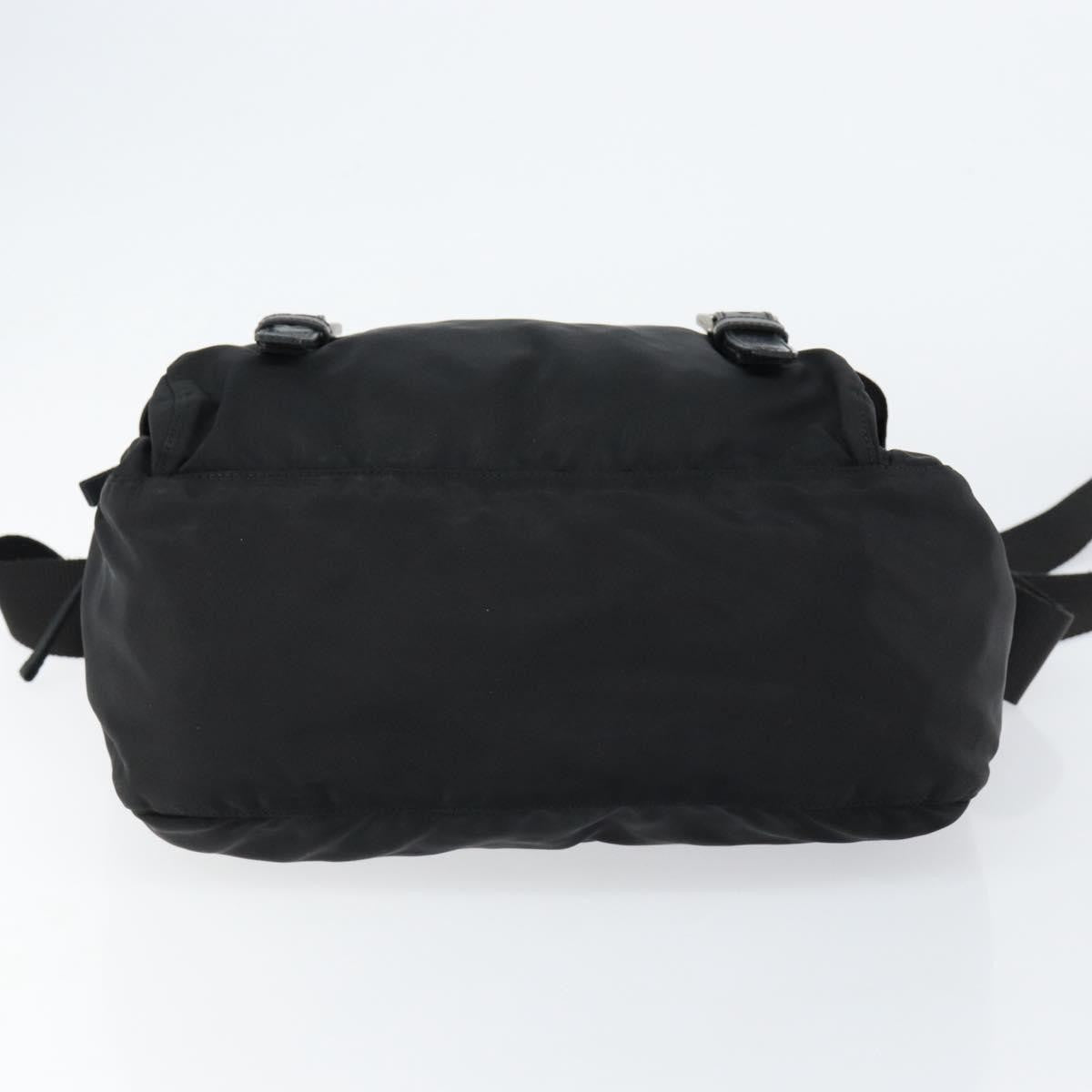 Prada SHOULDER BAG NYLON Black, BLACK, NYLON, Shoulder bag