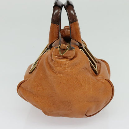 Chloe Ethel Handbag Leather, BROWN, LEATHER, Handbag