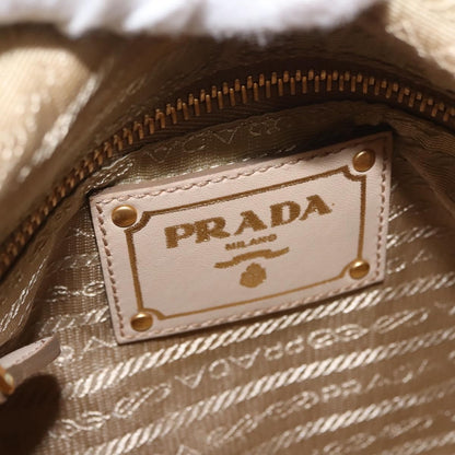 Prada Hobo Tessuto, BEIGE, NYLON, Shoulder bag