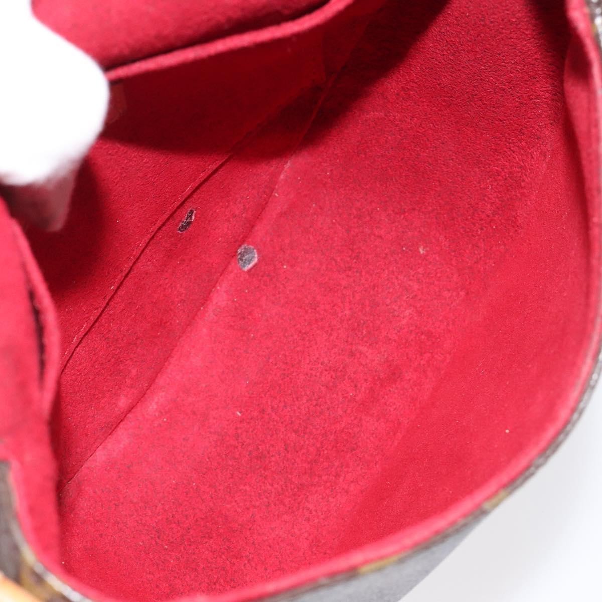 Louis Vuitton Tambourine Handbag Monogram Canvas, BROWN, CANVAS, Shoulder bag