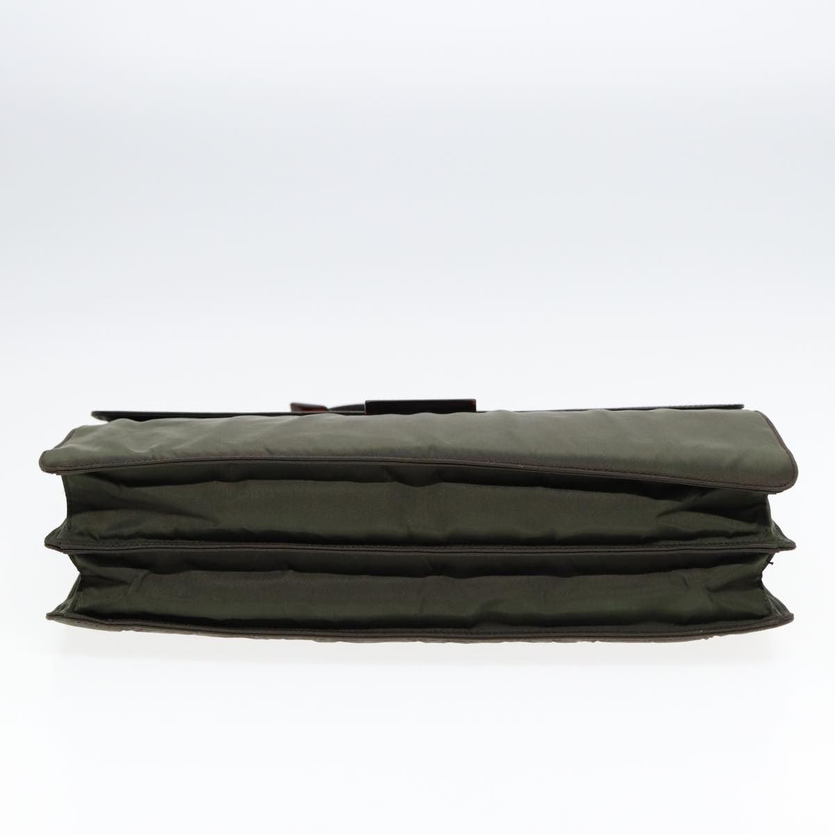 Prada Vintage Briefcase Tessuto, KHAKI, NYLON, Briefcase