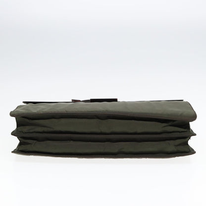 Prada Vintage Briefcase Tessuto, KHAKI, NYLON, Briefcase