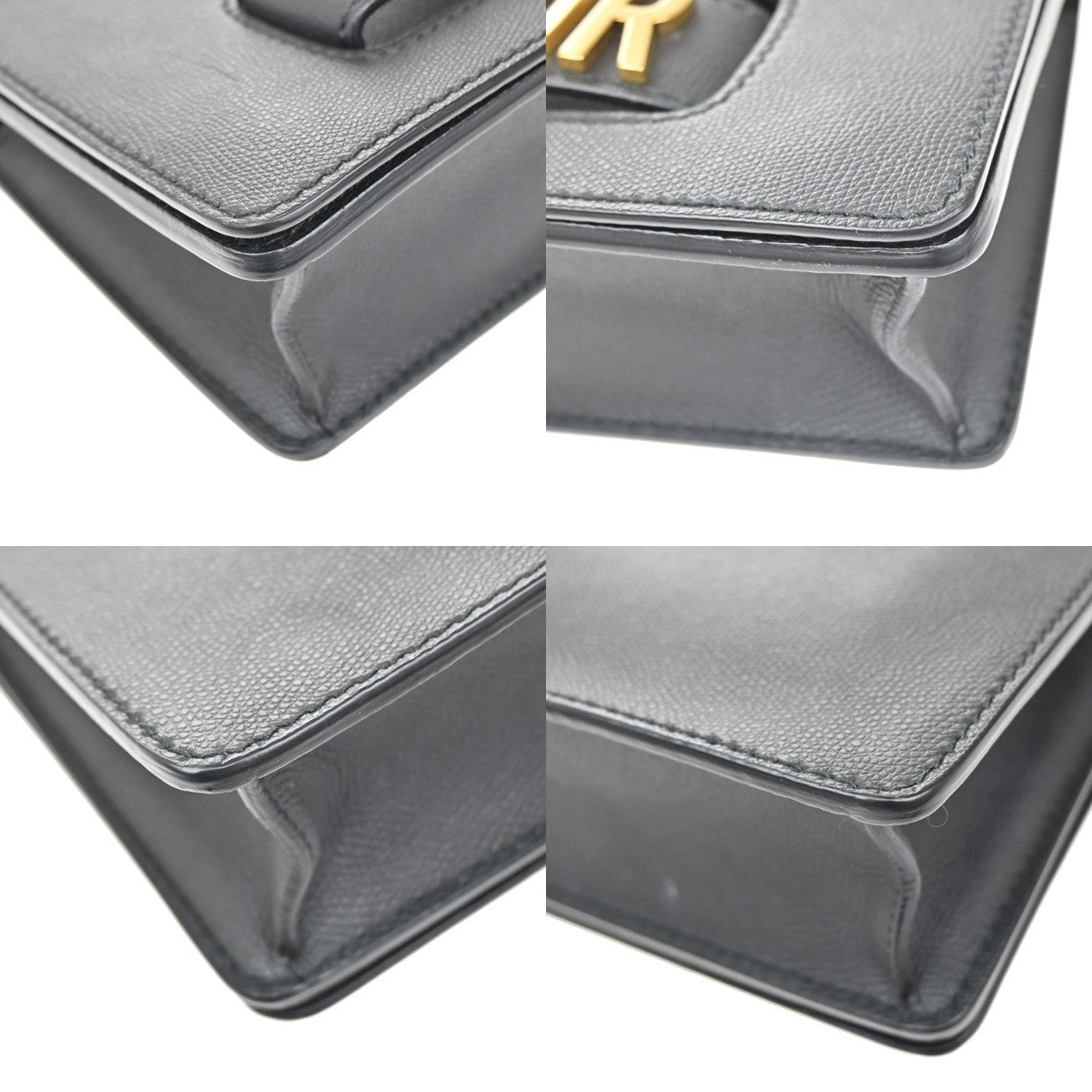 Christian Dior J'Adior Flap Bag Leather, GRAY, LEATHER, Shoulder bag