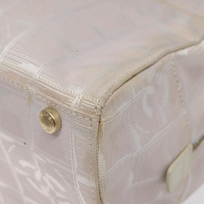 Chanel Travel Line Top Handle Bag Nylon, PINK, NYLON, Travel bag