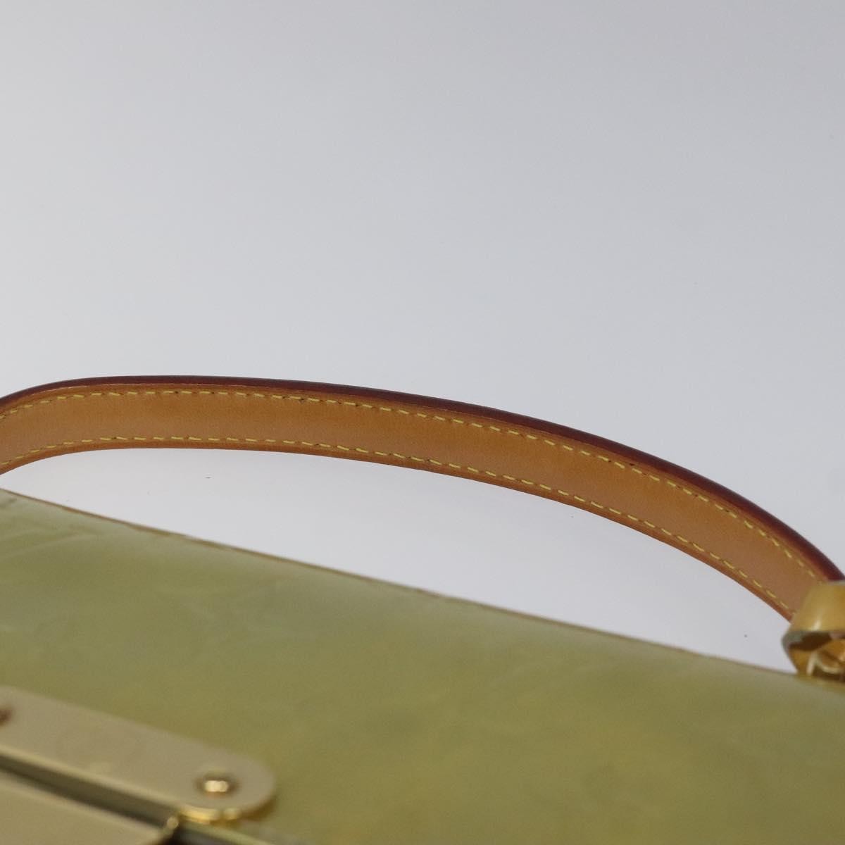 Louis Vuitton Spring Street Handbag Monogram Vernis, BEIGE, PATENT_LEATHER, Handbag