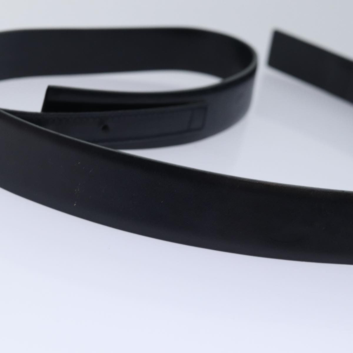 Chanel Buckle Belt Leather, BLACK, LEATHER, Belts
