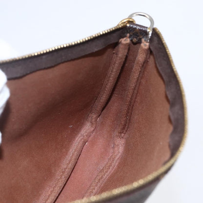 Louis Vuitton Pochette Accessoires NM Monogram Canvas, BROWN, CANVAS, Clutche & pouche