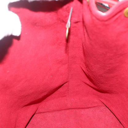 Louis Vuitton Noe Shoulder bag Leather, RED, LEATHER, Shoulder bag