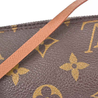 Louis Vuitton Papillon Pochette Monogram Canvas, BROWN, CANVAS, Clutche & pouche
