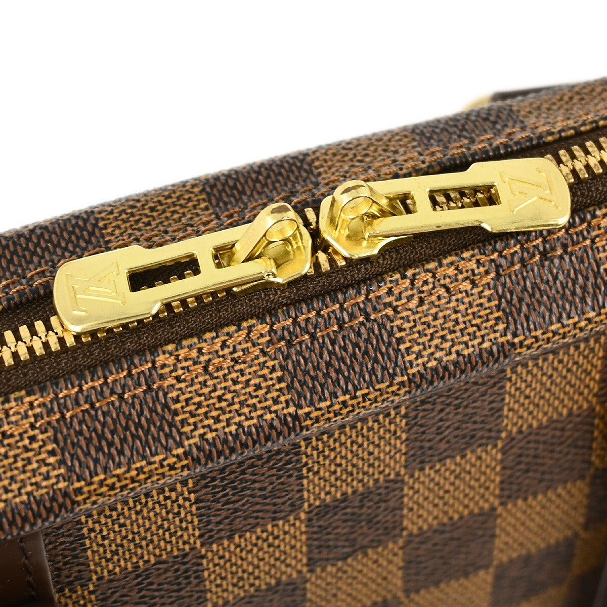 Louis Vuitton Porte-Documents Voyage Briefcase Damier, BROWN, CANVAS, Briefcase