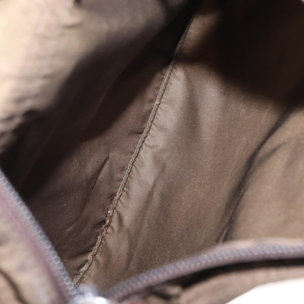 Prada Front Pocket Messenger Bag Tessuto, KHAKI, NYLON, Shoulder bag