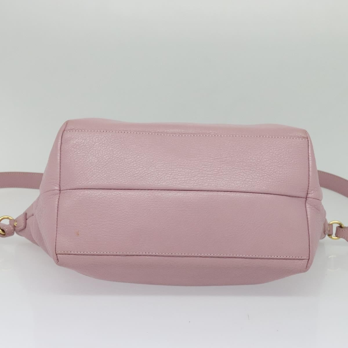Salvatore Ferragamo Gancini Tote Leather, PINK, LEATHER, Tote bag