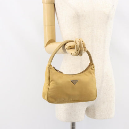 Prada Re-Edition 2000 Hobo Tessuto, BEIGE, NYLON, Handbag