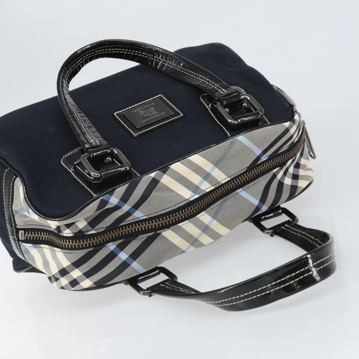 Burberry Blue Label Handbag Canvas, BLACK, CANVAS, Handbag