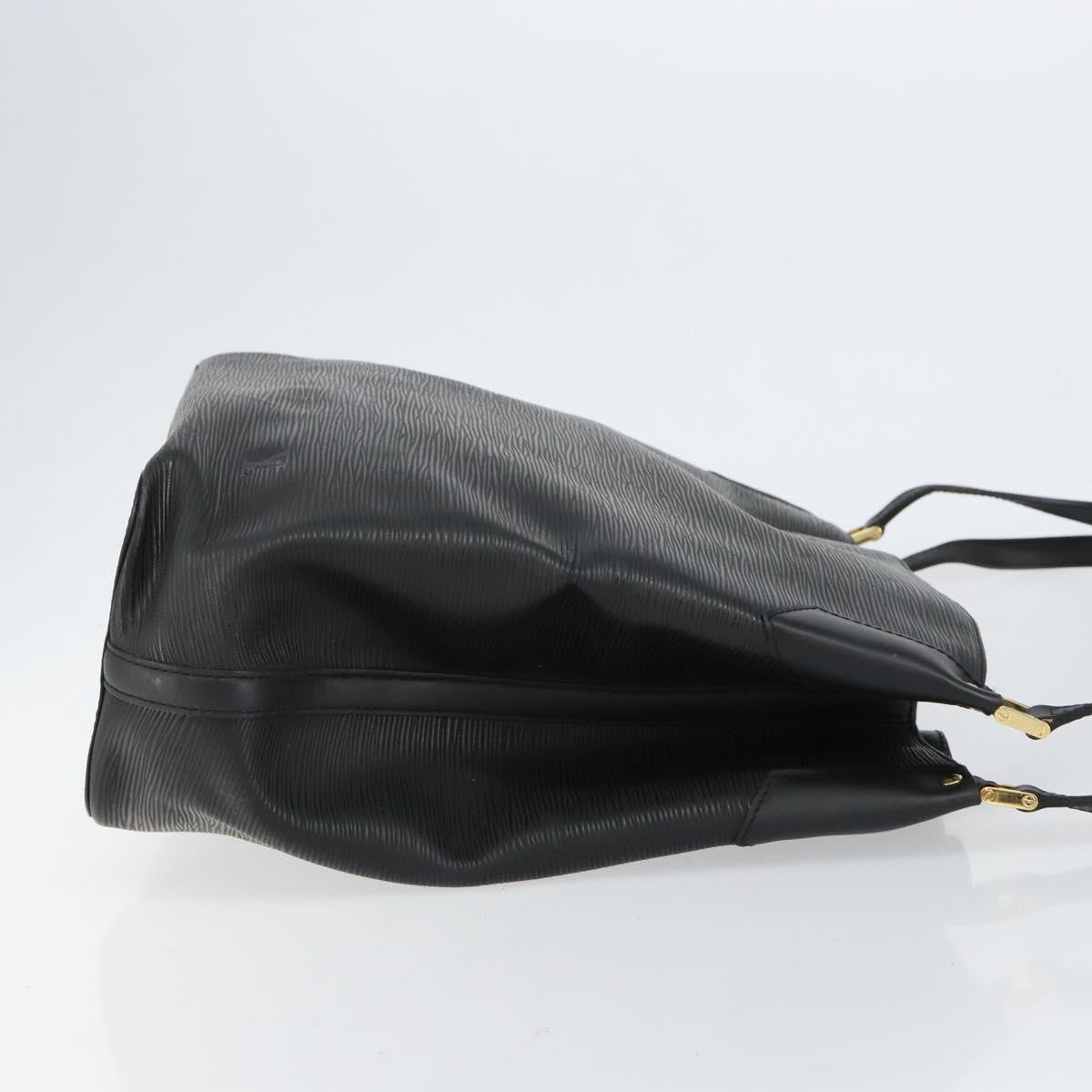 Louis Vuitton Mandara Handbag Epi Leather, BLACK, LEATHER, Shoulder bag