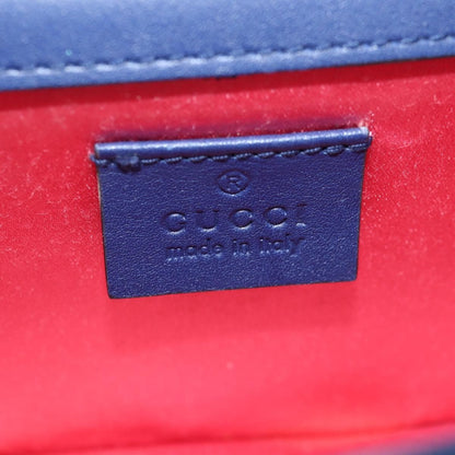 Gucci G Broadway Shoulder Bag Velvet with Crystals, BLUE, VELVET, Shoulder bag