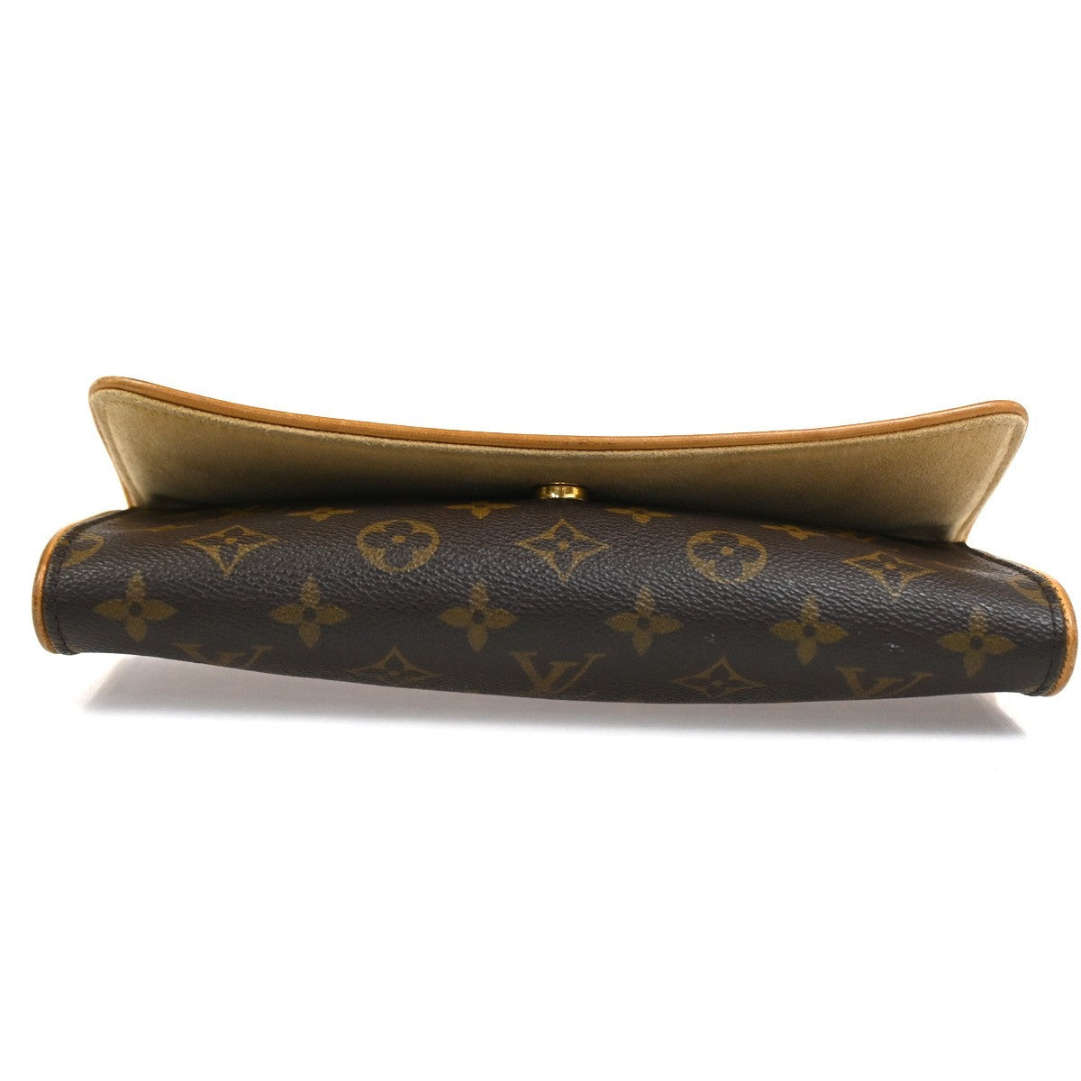 Louis Vuitton Twin Handbag Monogram Canvas, Brown, Canvas, Clutch