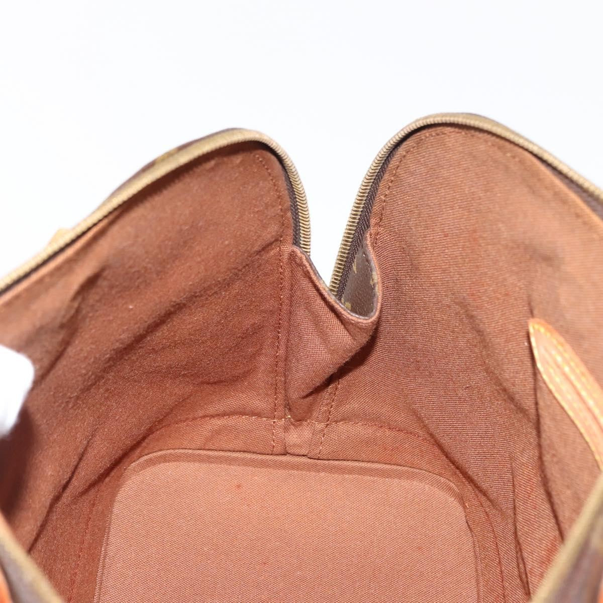 Louis Vuitton Alma Handbag Monogram Canvas, BROWN, CANVAS, Handbag