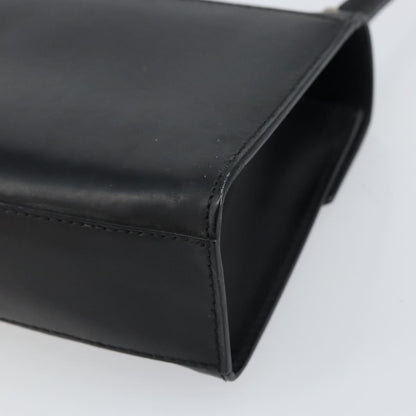 Salvatore Ferragamo Vala Handbag Leather, BLACK, LEATHER, Handbag