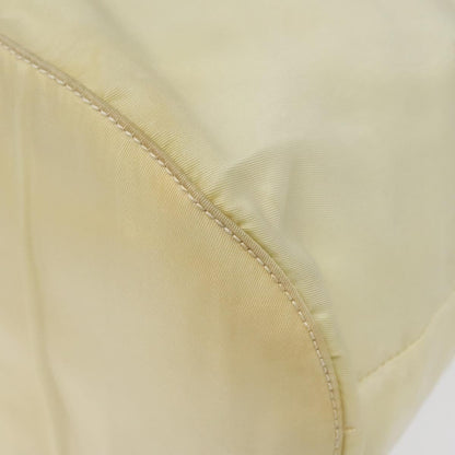 Prada Vintage Tote Tessuto, Beige, Nylon, Tote Bag