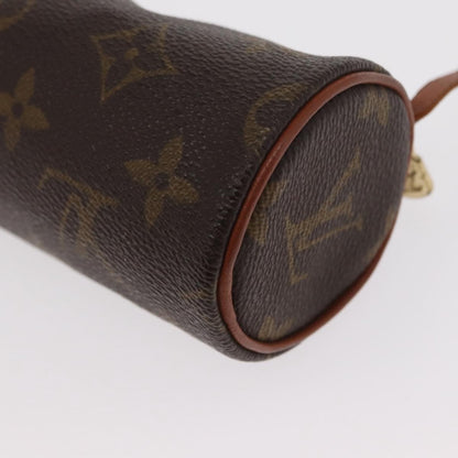 Louis Vuitton Papillon Pochette Monogram Canvas, BROWN, CANVAS, Clutche & pouche