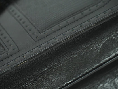 Saint Laurent Vintage Shoulder Bag Leather, BLACK, LEATHER, Shoulder bag