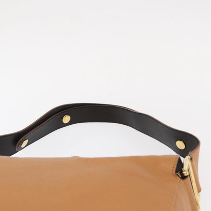 Chloe Vanessa Shoulder Bag Leather, BROWN, LEATHER, Shoulder bag