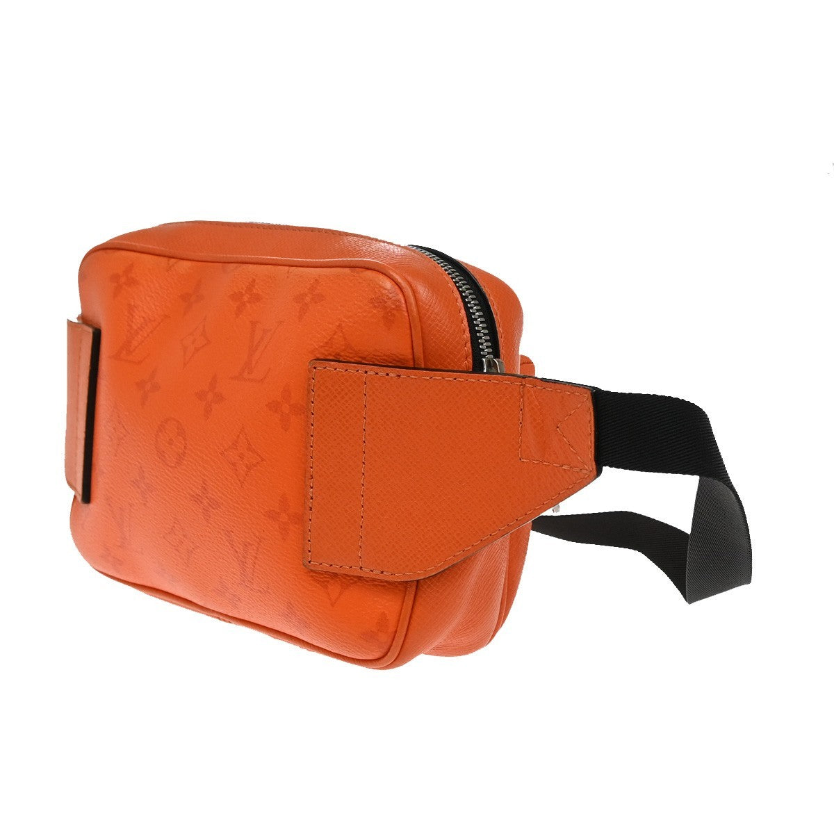 Louis Vuitton Outdoor Messenger Bag Monogram Taigarama, ORANGE, LEATHER, Crossbody bag