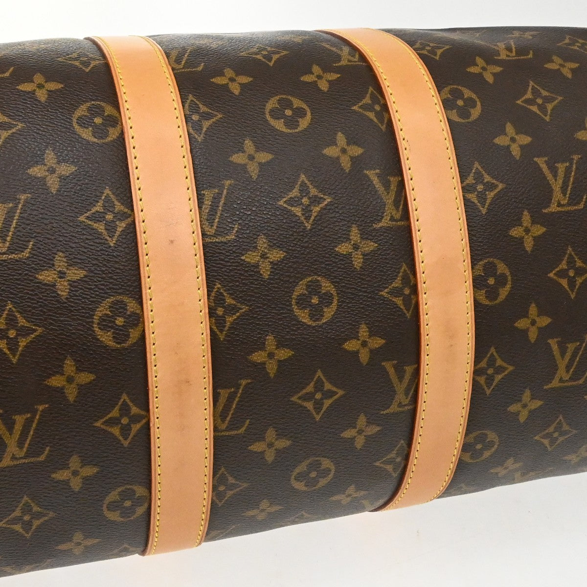Louis Vuitton Keepall Bandouliere Bag Monogram Canvas, Brown, Canvas, Travel Bag