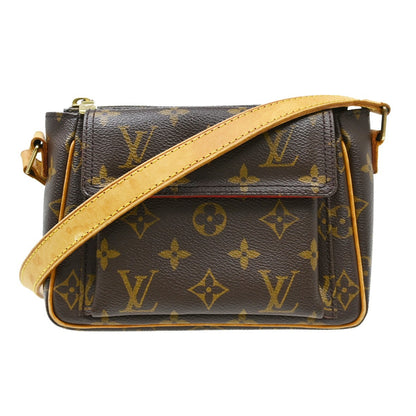 Louis Vuitton Viva Cite Handbag Monogram Canvas, Brown, Canvas, Shoulder Bag