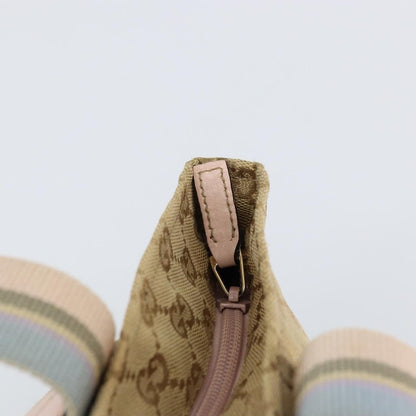 Gucci Web Zip Tote GG Canvas, BEIGE, CANVAS, Tote bag