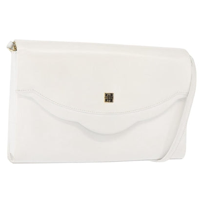 Givenchy Shoulder Bag Leather, WHITE, LEATHER, Shoulder bag