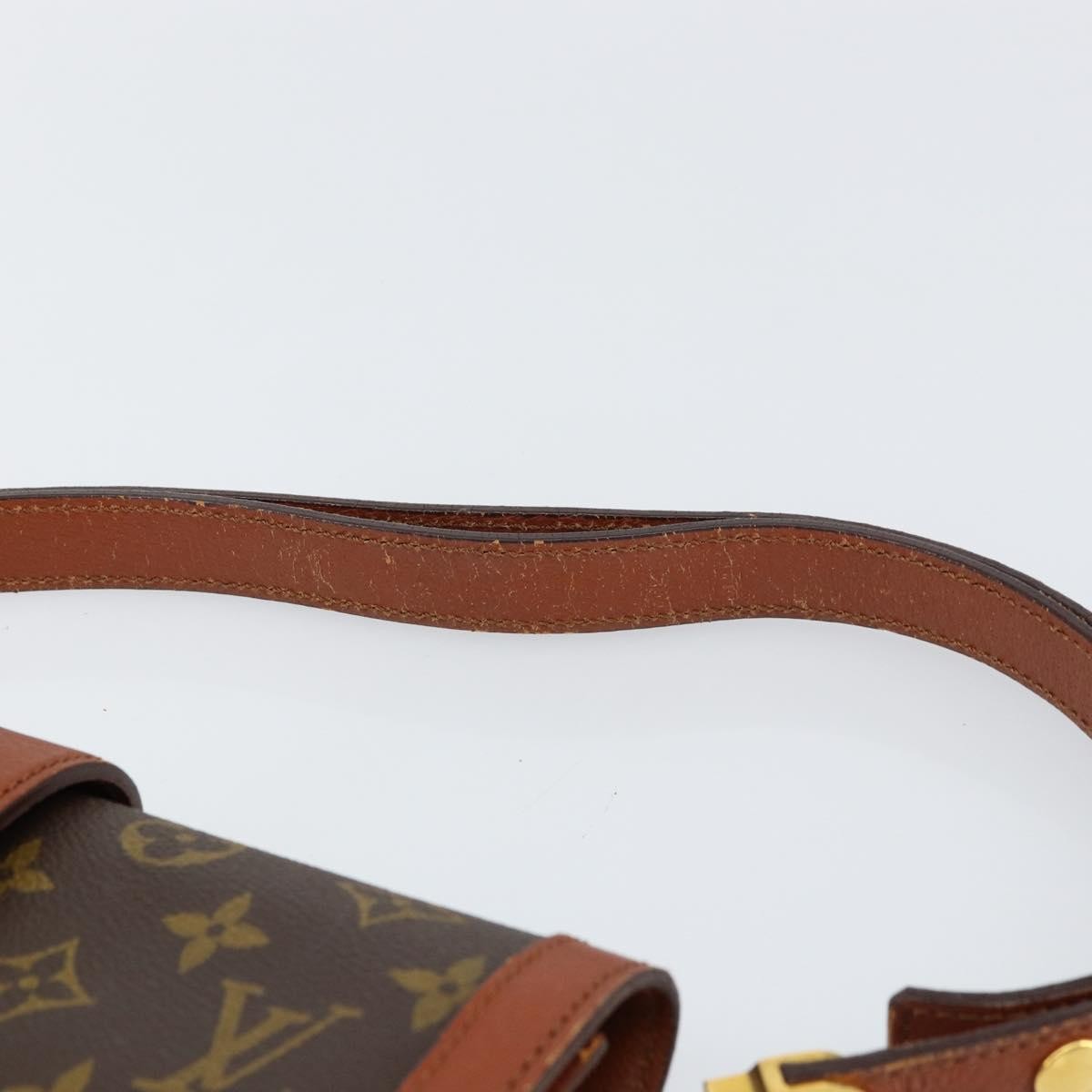 Louis Vuitton Vintage Dauphine Shoulder Bag Monogram Canvas, BROWN, CANVAS, Shoulder bag